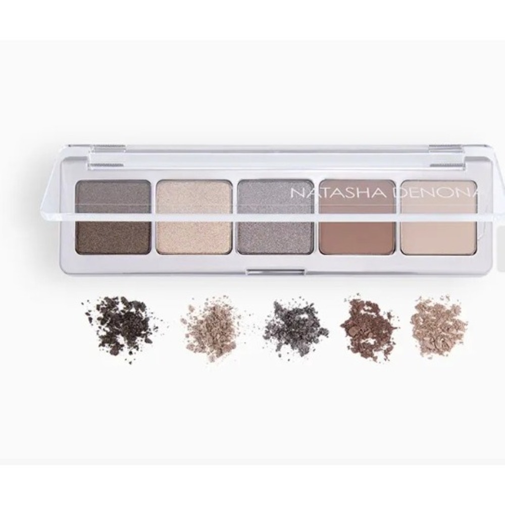 Natasha Denona Hot Taupic Palette‎ 5 Eyeshadows Mini Travel Size BNIB